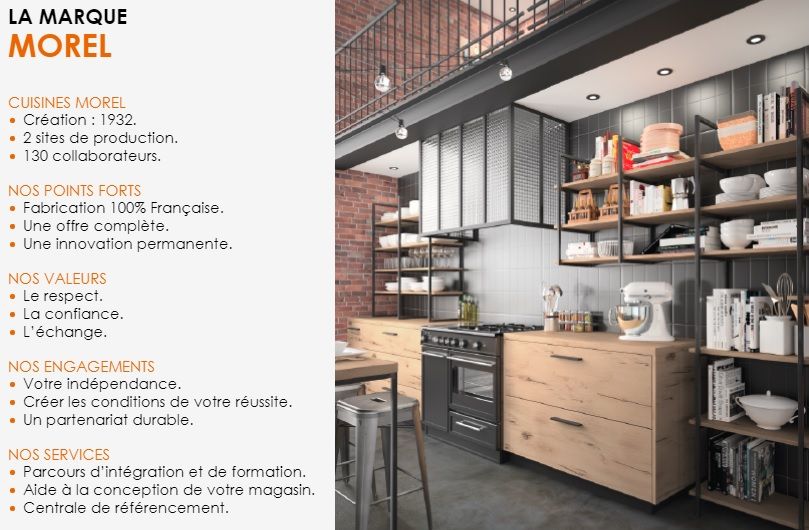 Cuisines Morel fait confiance à Toute la Franchise pour son développement