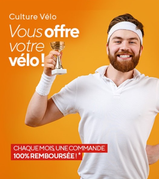 affiche concours commande remboursee chez culture velo