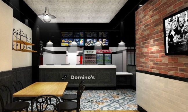 Nouveau concept Domino's Pizza bistrot