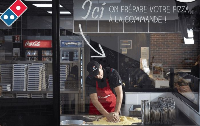 pizzaiolo chez domino's pizza