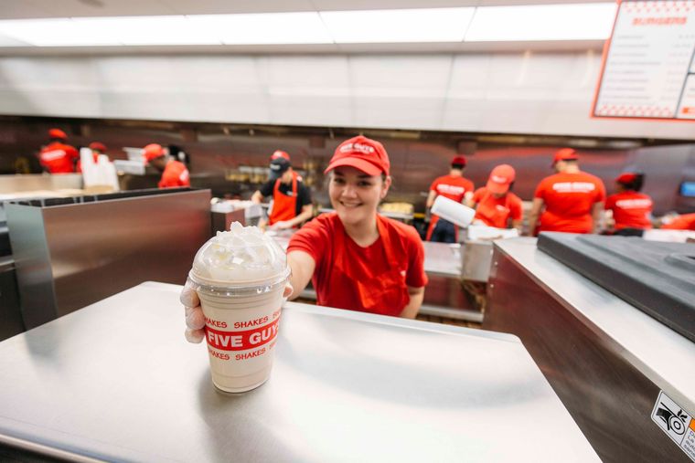 franchise five guys ouvre à lille