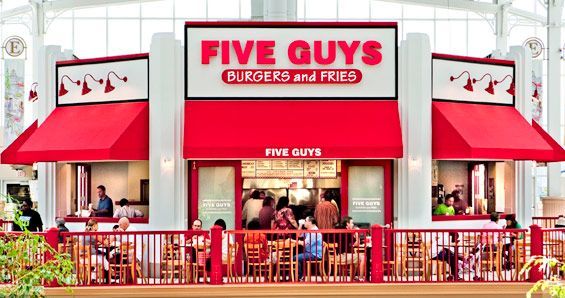 Five Guys Disney Village