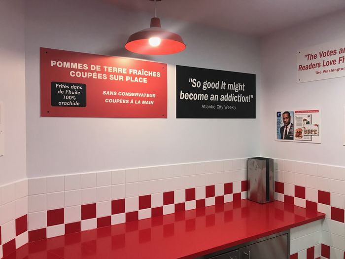 restaurant de burgers américains FIve Guys