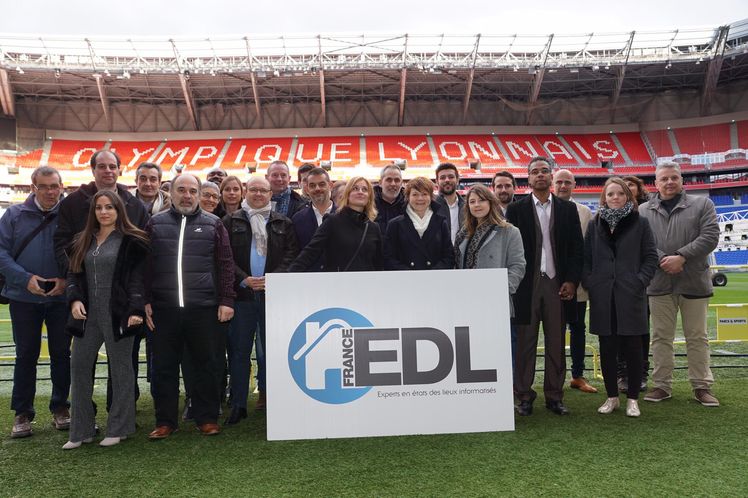 séminaire france EDL dans le parc Olympique Lyonnais