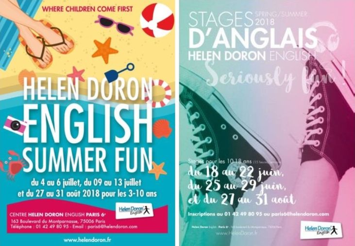 stage d'anglais avec helen doron english