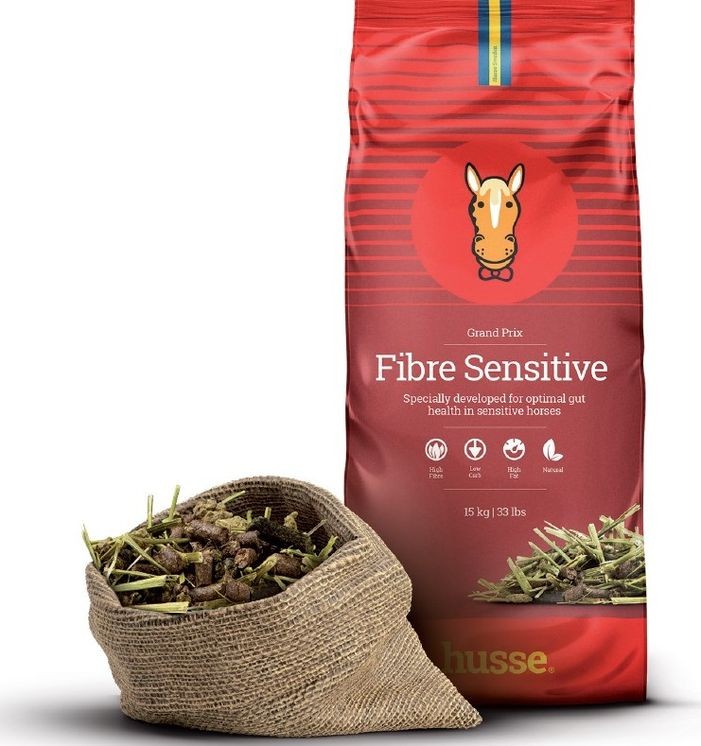 gamme fibre sensitive de husse, aliment pour équidés