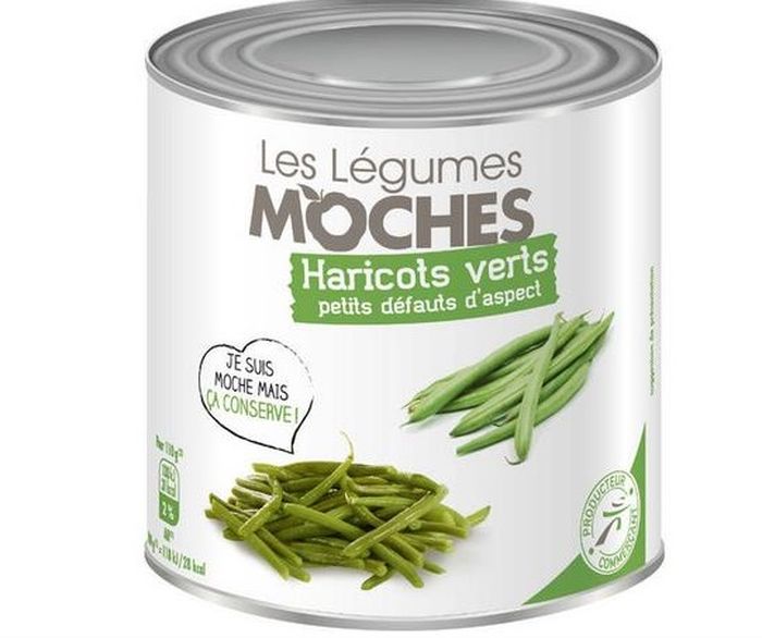 légumes moches en conserves chez intermarché