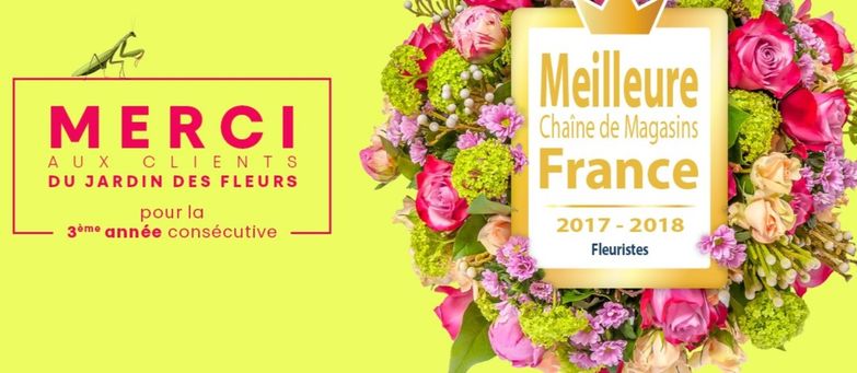 franchise jardin des fleurs meilleure chaine de magasins 2017 catégorie fleuristes