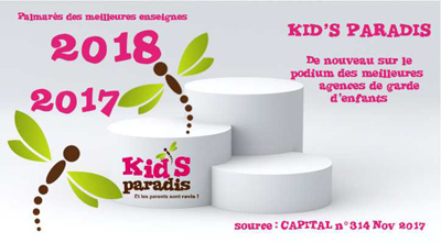 Franchise de garde d'enfants Kid's Paradis