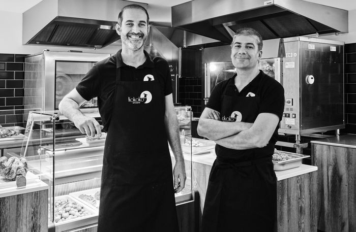 Cédric Otegui et Thierry Dos Santos, franchisés Kokoko Rotisserie