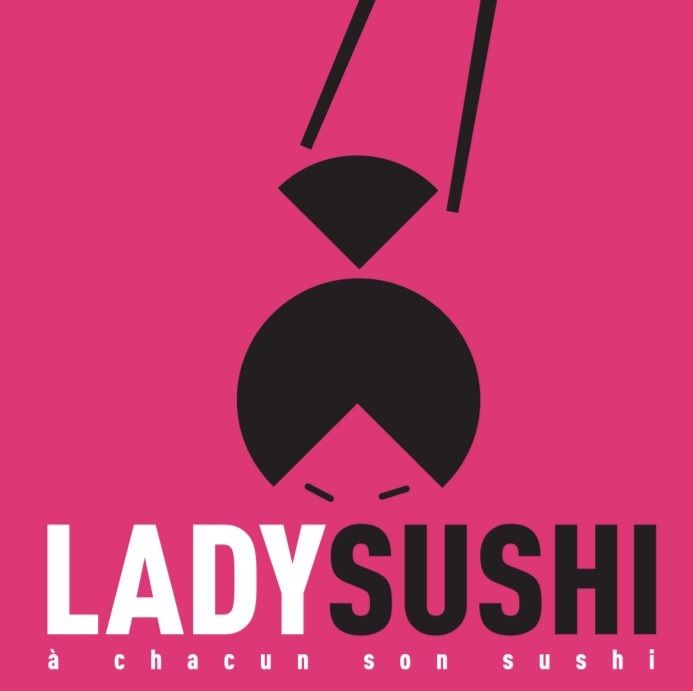 lady sushi logo