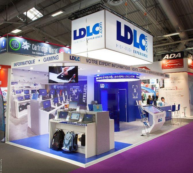 Franchise LDLC.com stand franchise expo paris 2017 