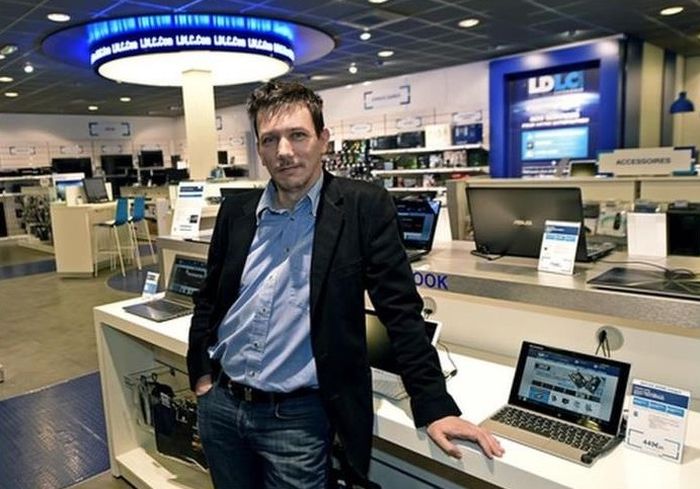 laurent de la clergerie, PDG et fondateur du groupe LDLC.com