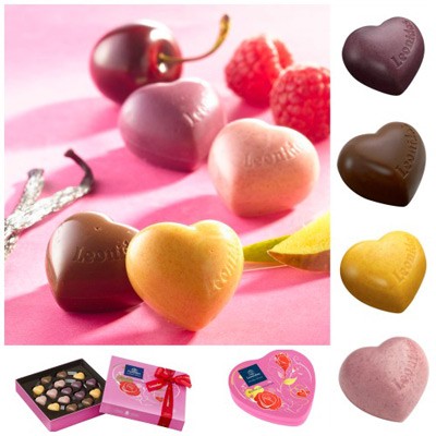 Les nouveaux chocolats Leonidas pour la Saint-Valentin