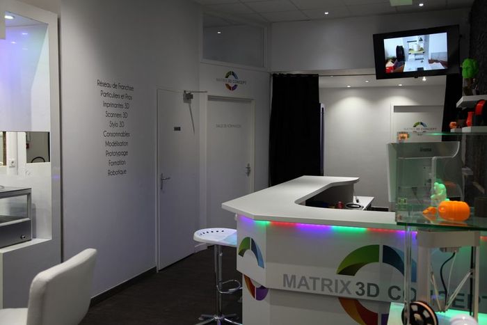 solutions d'impression 3D proposées par la franchise Matrix 3D