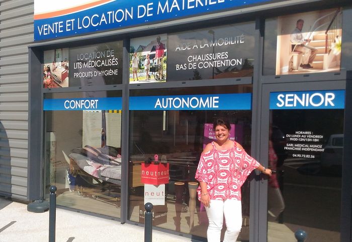 karine munoz, franchisée medical'isle à cavaillon