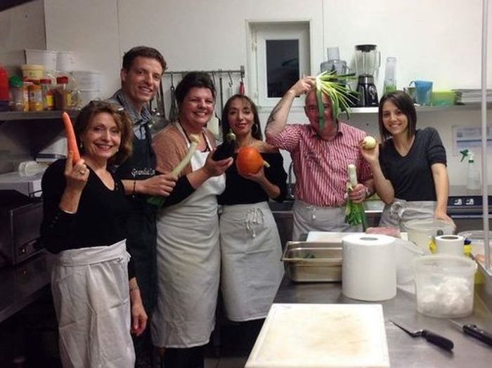 atelier cuisine pour les franchisés medical'isle, cusiniers en herbe.