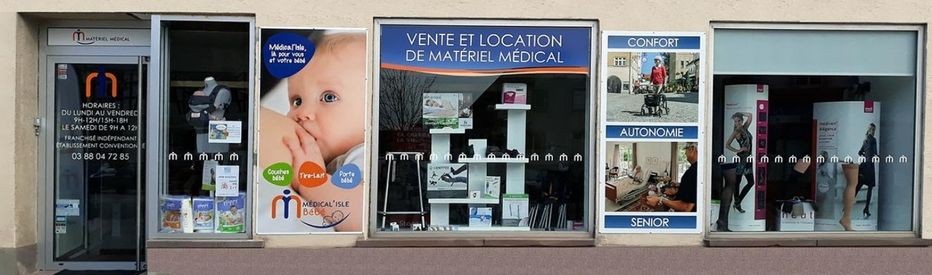magasin medical'isle pour vente et location de matériel médical pour seniors
