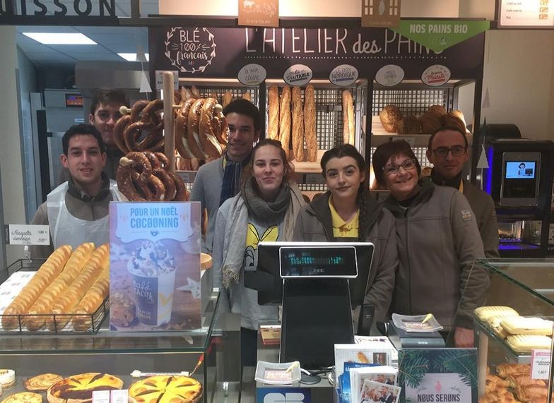 Christophe Candellier et Corinne Leboine, franchisés la mie caline à Colmar