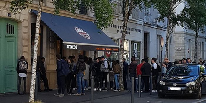 restaurant o'tacos angers lors de son ouverture