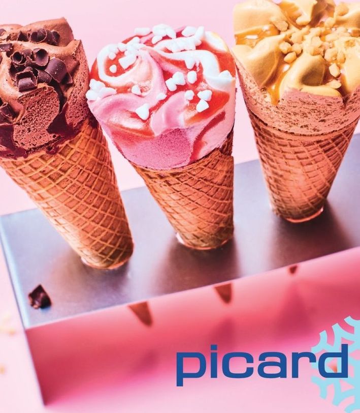 glaces picard, leader du surgelés en France