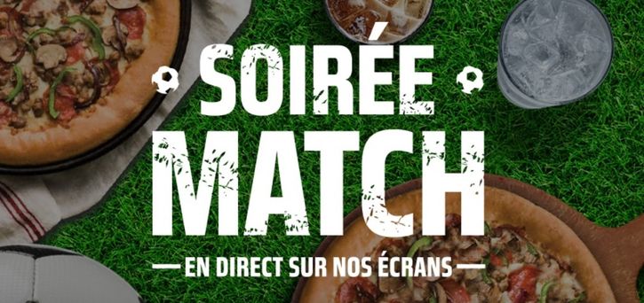 soirée match pizza chez pizza hut qui accepte les chèques vacances