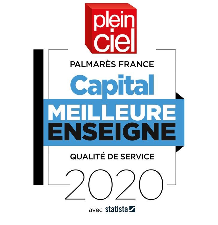 plein ciel meilleure enseigne 2020 dans le classement capital