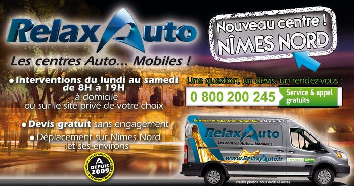 reparation auto à domicile relaxuato nimes nord