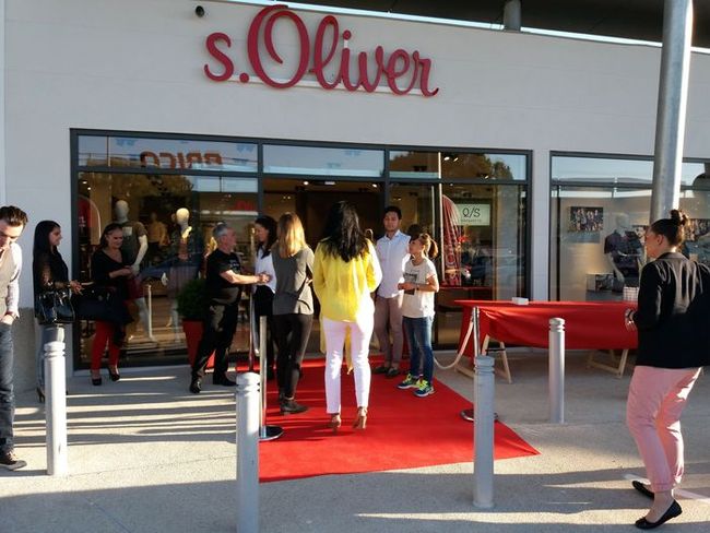 inauguration S.Oliver Jacou, près de Montpellier