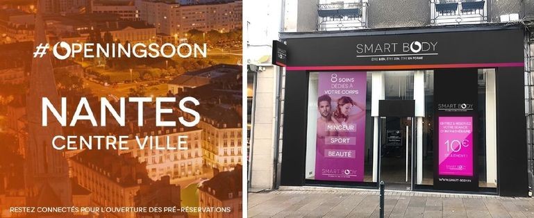 ouverture d'un centre de bien être smart body à nantes