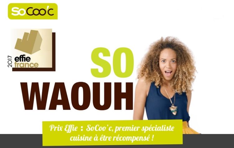 campagne publicitaire so waouh de Socoo'c, primée au prix Effies 2017.