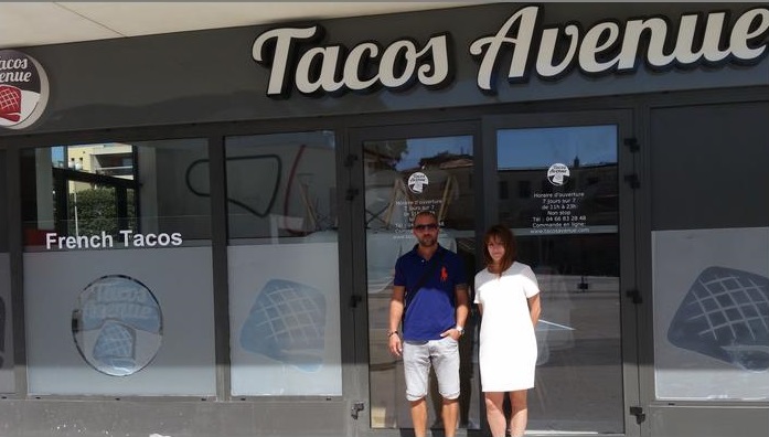 sophie et nicolas testut, franchisés Tacos Avenue à Ales