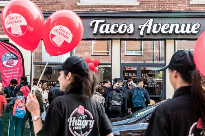 franchise tacos avenue, animations autour des restaurants
