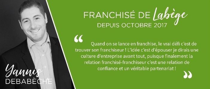 yannis debabeche, franchisé tout et bon à toulouse