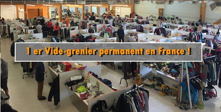 vide grenier permanent qui s'apprêt à ouvrir à Quimper, Au Vide Grenier