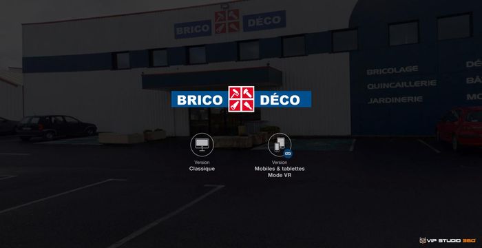 visite virtuelle brico déco groupe vip 360