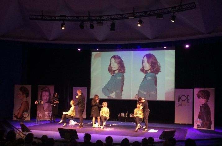 workshow tour 2018 pour présenter les nouveautés Vog Coiffure et Tchip Coiffure