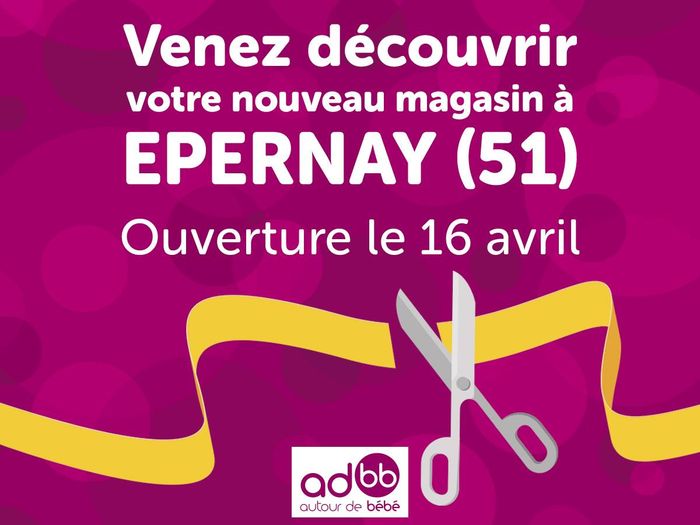 nouveau magasin adbb autour de bébé à epernay