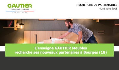 Gautier recrute des candidats à la franchise à Bourges