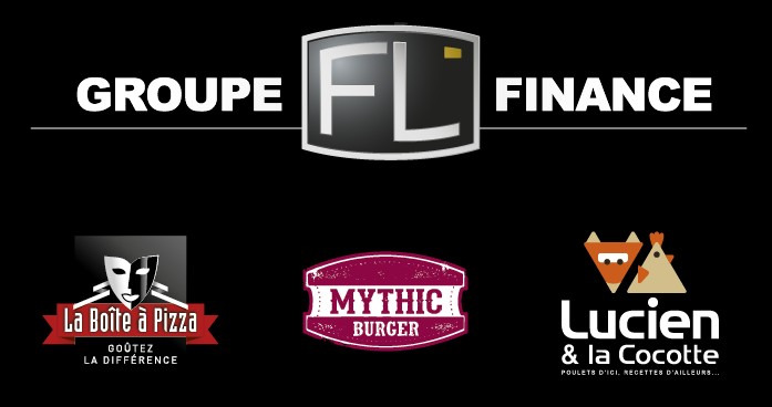 Groupe FL Finance franchises Lucien & la Cocotte, La Boite à Pizza, Mythic Burger