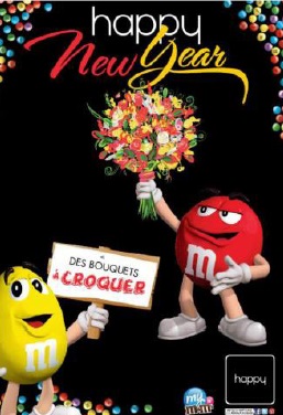 Bouquets Happy et My M&m&'s