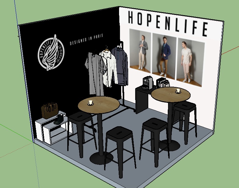 Stand Hopenlife pour Franchise Expo