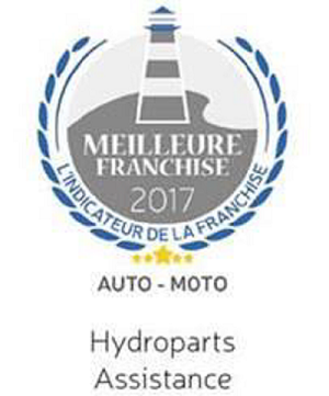 Hydroparts Assistance meilleure franchise 2017