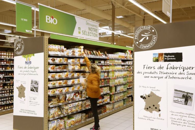 intermarché rayon alimentaire 