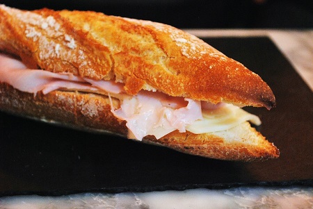 Sandwich jambon-beurre