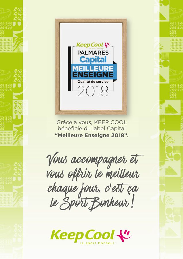 Keep Cool Meilleures Enseignes Capital 2018