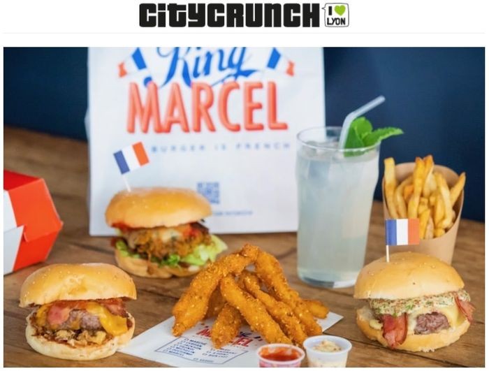 King Marcel Parmi Les Meilleurs Burgers Pour Lyon Citycrunch