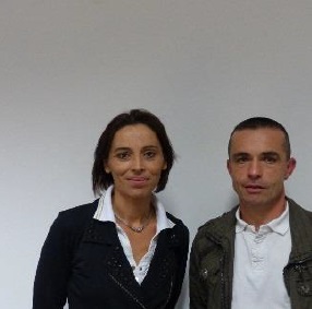 Manuella Geffray et Cédric Launay
