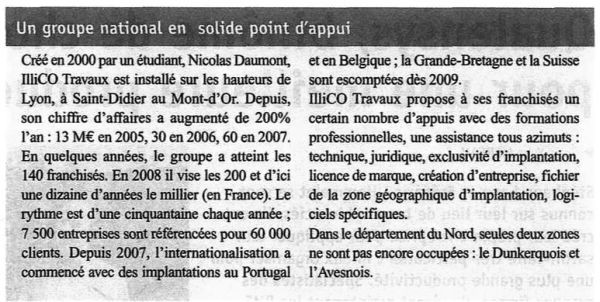 franchise illico travaux