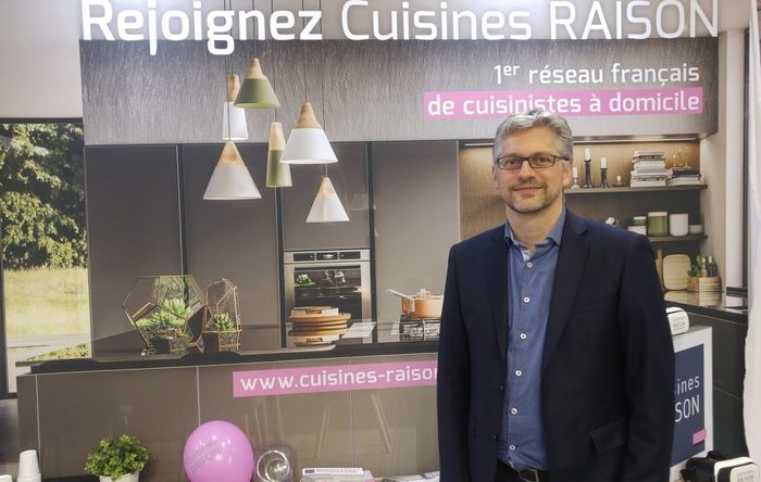 Laurent Raison gérant franchise Cuisines Raison